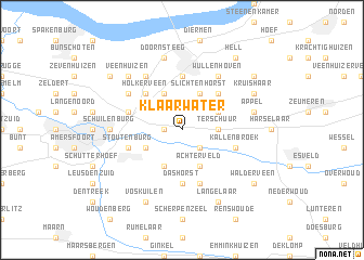 map of Klaarwater