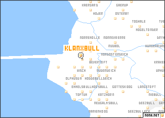 map of Klanxbüll