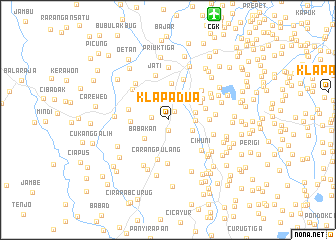 map of Klapadua