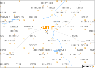 map of Klątwy