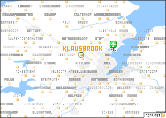 map of Klausbrook