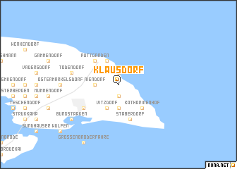 map of Klausdorf