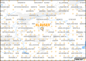 map of Klausen