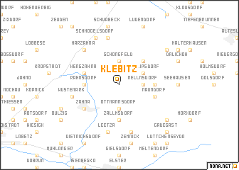 map of Klebitz