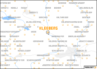 map of Kleeberg