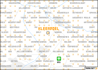 map of Kleempoel