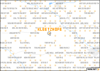 map of Kleetzhöfe