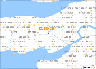 map of Kleihörn