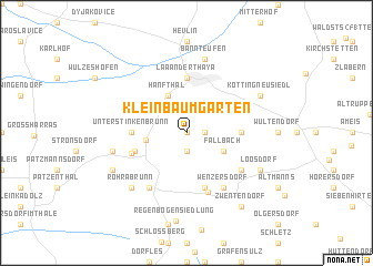 map of Kleinbaumgarten