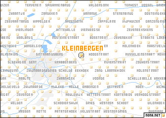 map of Kleinbergen