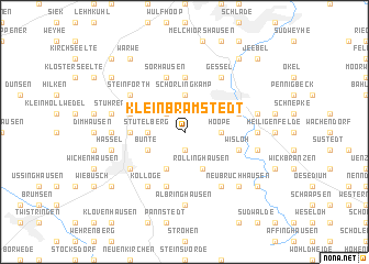 map of Klein Bramstedt