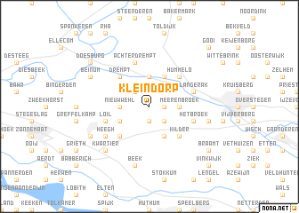 map of Kleindorp