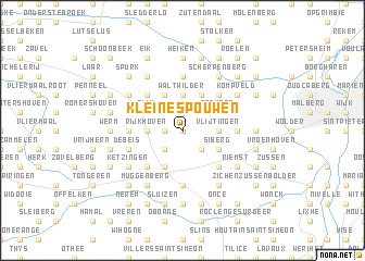 map of Kleine-Spouwen