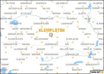 map of Klein Flotow