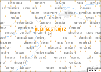 map of Kleingestewitz