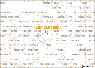 map of Kleingladbach