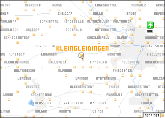 map of Klein Gleidingen