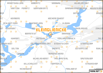 map of Klein Glienicke