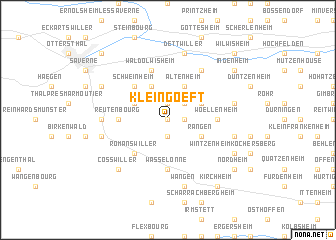 map of Kleingoeft