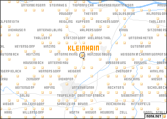 map of Kleinhain