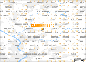 map of Kleinhamberg