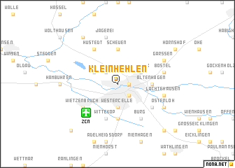 map of Klein Hehlen
