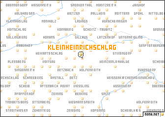 map of Kleinheinrichschlag