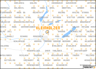 map of Kleinholzen