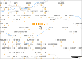 map of Kleinkahl