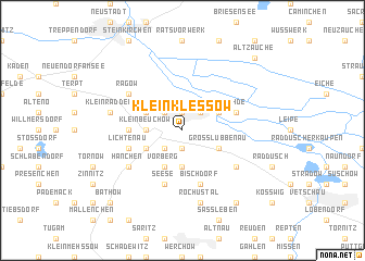 map of Klein Klessow
