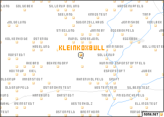 map of Klein Koxbüll