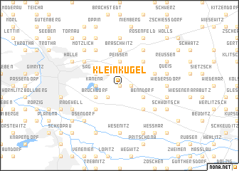 map of Kleinkugel