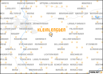 map of Klein Lengden