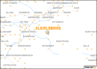 map of Kleinlobming