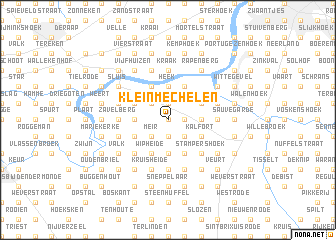 map of Klein Mechelen