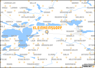 map of Kleinmeinsdorf