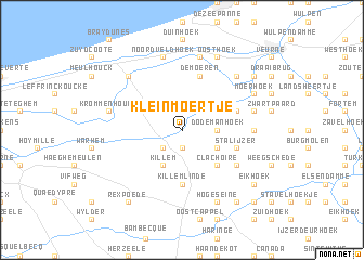 map of Klein Moertje