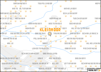 map of Kleinmoor