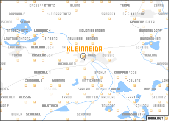 map of Klein Neida