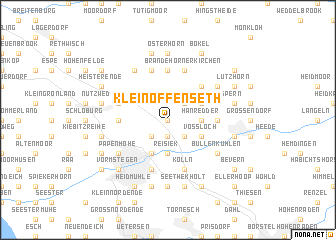 map of Klein Offenseth