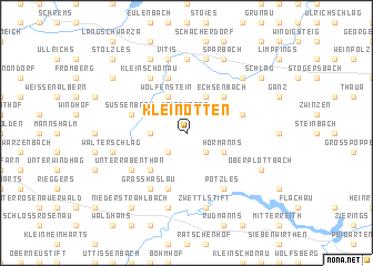 map of Kleinotten