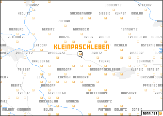 map of Kleinpaschleben