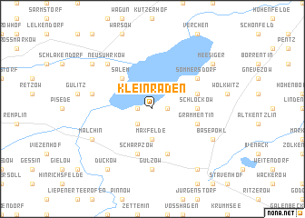 map of Klein Raden