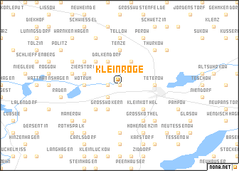 map of Klein Roge