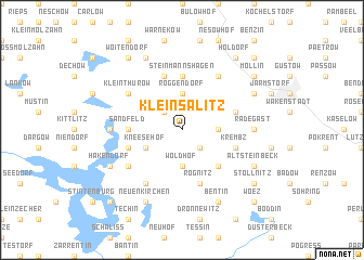 map of Klein Salitz