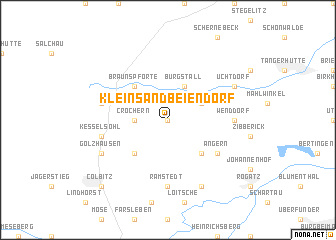 map of Klein Sandbeiendorf