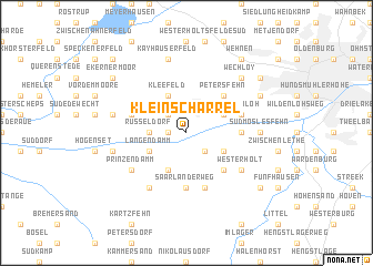 map of Klein Scharrel