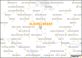 map of Klein Schneen