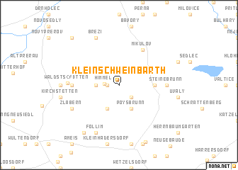 map of Klein-Schweinbarth