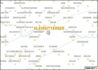 map of Klein Sittensen